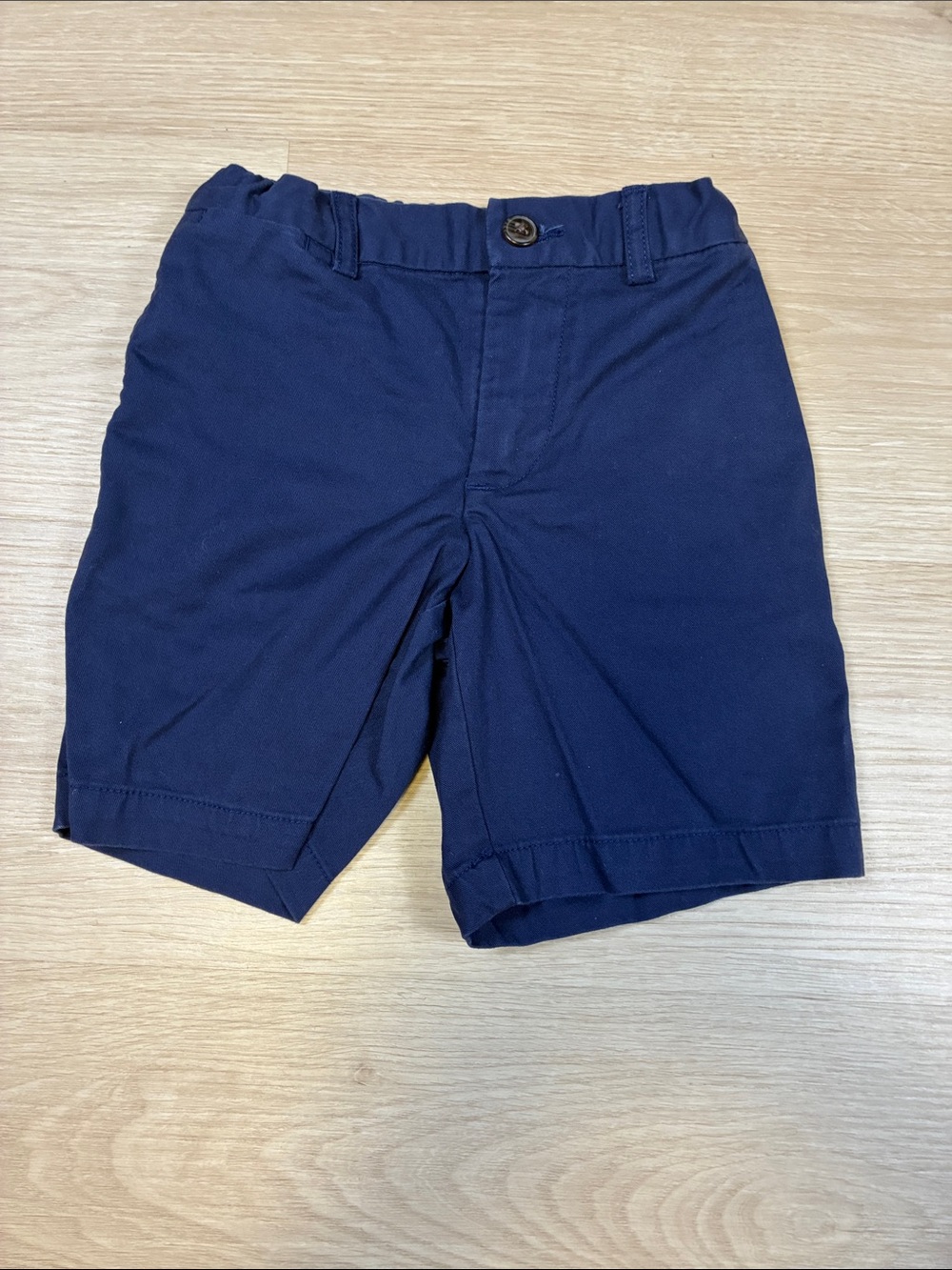 Polo Ralph Lauren Boys' Navy Flat-Front Shorts